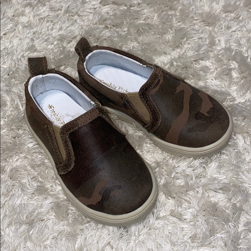 New Freshly Picked Camo Slip-on Sneaker